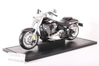 custom made model of Harley-Davidson Fat Boy Gray Ghost 2025 motorcycle